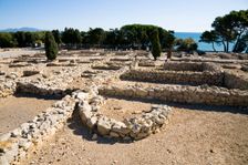 A salting factory in the Greek city of Emporion, Empuries, Spain, 2007. Creator: Samuel Magal