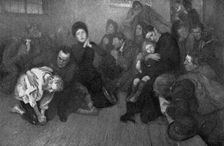 A Salvation Army Shelter 1898.Artist: E Borough Johnson