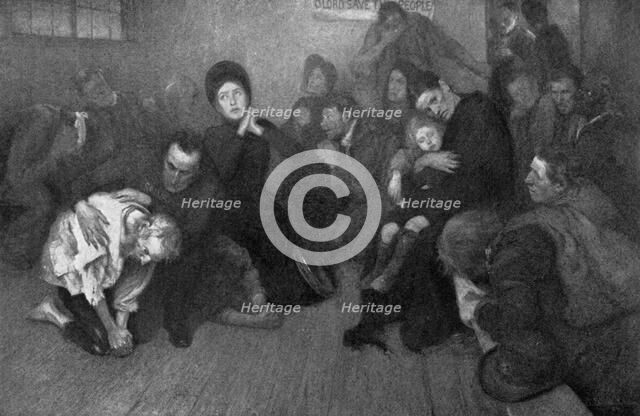 'A Salvation Army Shelter', 1898.Artist: E Borough Johnson