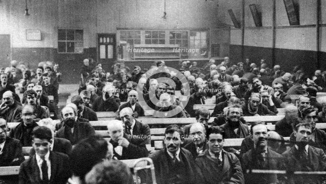A Salvation Army shelter, Blackfriars Road, London, 1926-1927. Artist: Unknown