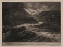 A Salmon River. Creator: Francis Seymour Haden (British, 1818-1910)