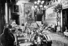 A salon, Sandringham House, Norfolk, 1910