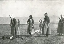 A Salonique; Apres sa difficile retraite de Serbie, rentre a sa base de Salonique..., 1915 (1924) Creator: Unknown