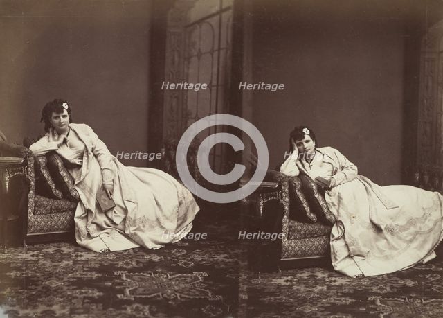 A. Sardou, 1867. Creator: André-Adolphe-Eugène Disdéri.