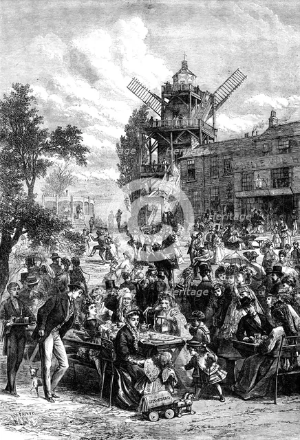 A Saturday Half Holiday, 1871. Creator: Unknown.