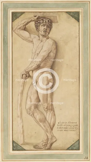 A Satyr, 1544/1545. Creator: Benvenuto Cellini.