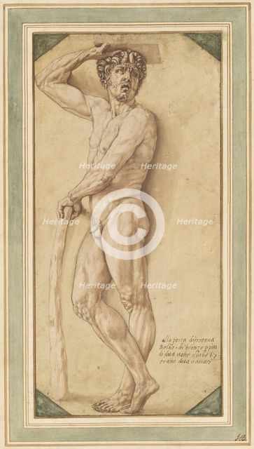 A Satyr, 1544/1545. Creator: Benvenuto Cellini.