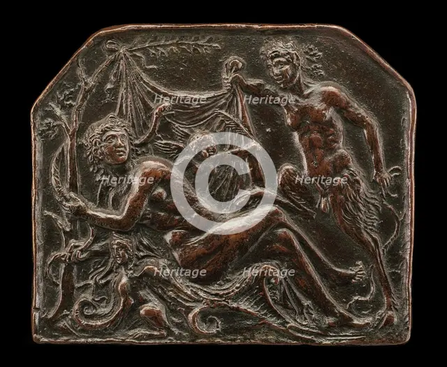 A Satyr Uncovering a Nymph. Creator: Andrea Briosco.