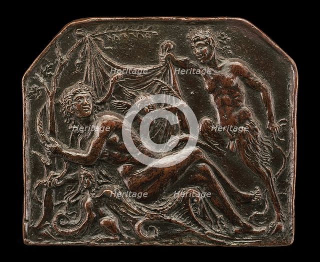 A Satyr Uncovering a Nymph. Creator: Andrea Briosco.