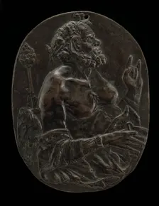A Satyr, late 15th or early 16th century. Creator: Master of the Martelli Mirror