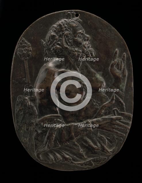 A Satyr, late 15th or early 16th century. Creator: Master of the Martelli Mirror.