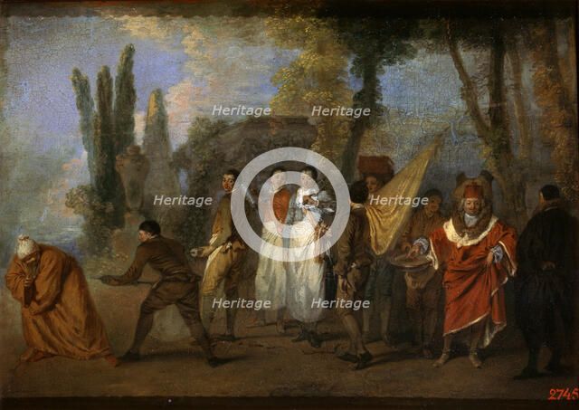 'A Satire on Physicians', c1708. Artist: Jean-Antoine Watteau