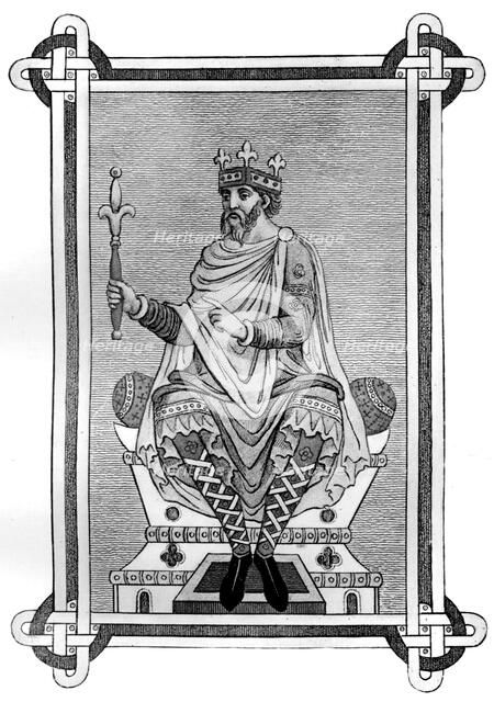 A Saxon monarch, (1910). Artist: Unknown