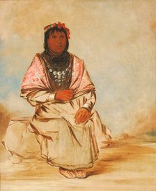 A Seminole Woman, 1838. Creator: George Catlin