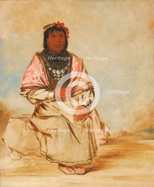 A Seminole Woman, 1838. Creator: George Catlin.