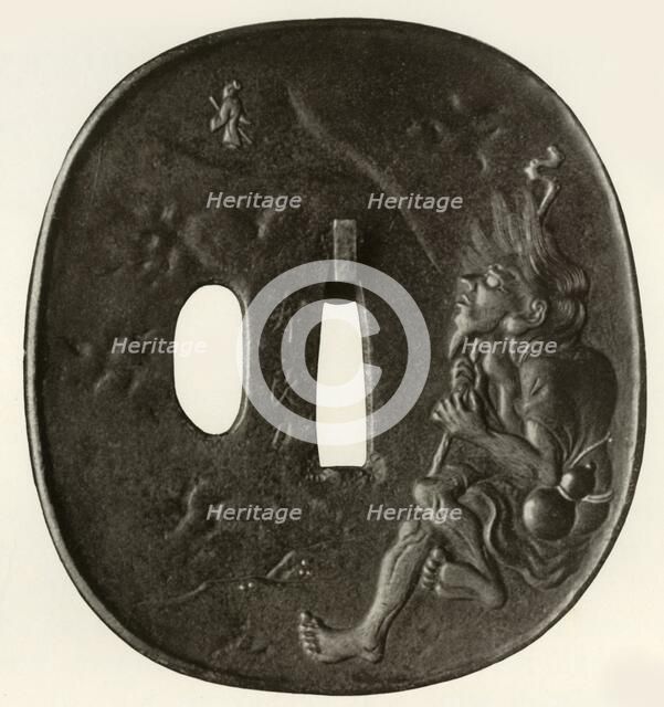 'A Sennin', c1780-1860, (1910). Creator: Onitake Toshiyoshi.