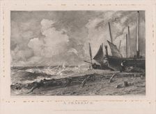 A Sea Beach, 1830. Creator: David Lucas