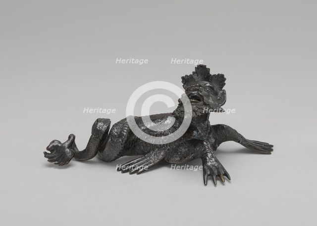 A Sea Monster, c. 1500/1509. Creator: Workshop of Severo da Ravenna.