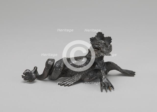 A Sea Monster, c. 1500/1509. Creator: Workshop of Severo da Ravenna.