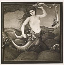 A Sea Nymph, c1881, (1900). Creator: Unknown