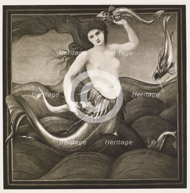 A Sea Nymph, c1881, (1900). Creator: Unknown.