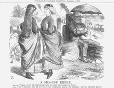 A Sea-Side Riddle 1866. Creator: John Tenniel