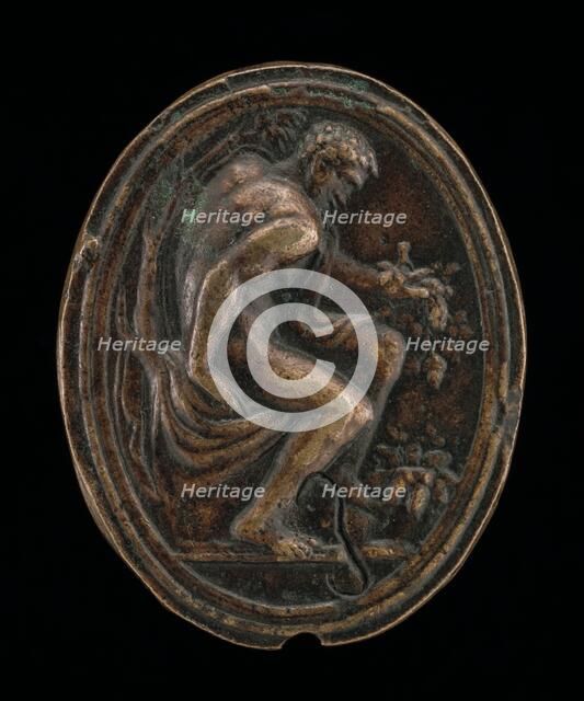 A Seated Man. Creator: Valerio Belli.