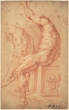 A Seated Nude. Creator: Unknown