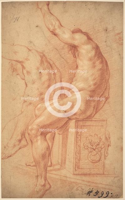 A Seated Nude. Creator: Unknown.
