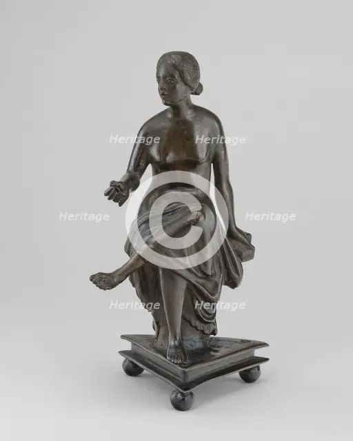 A Seated Nymph, early 16th century. Creator: Unknown.