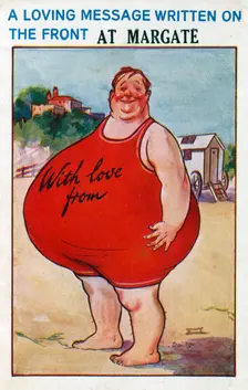 A seaside postcard from Margate, Kent, 20th century