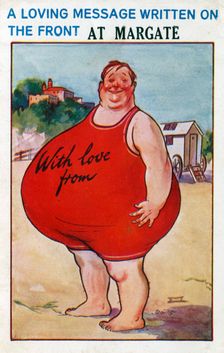 A seaside postcard from Margate, Kent, 20th century
