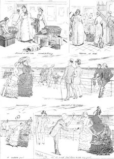 A Seaside Romance, 1883. Creator: Unknown