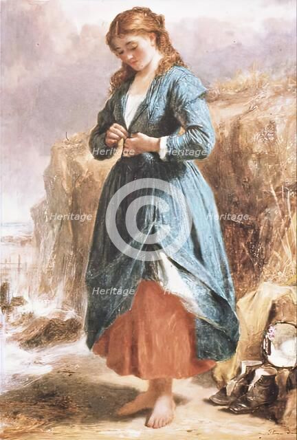 A Seaside Toilet, 1868. Creator: Thomas Faed.