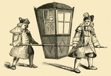 A Sedan Chair (1881). Creator: Unknown