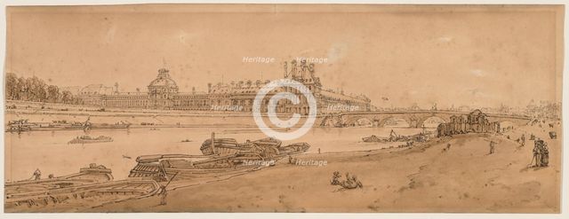 A Selection of Twenty of the Most Picturesque Views in Paris, 1802. Creator: Thomas Girtin (British, 1775-1802).