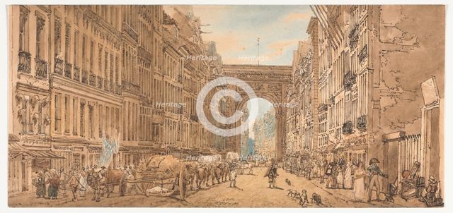 A Selection of Twenty of the Most Picturesque Views in Paris…, 1802. Creator: Thomas Girtin (British, 1775-1802).