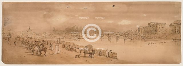 A Selection of Twenty of the Most Picturesque Views in Paris…, 1802. Creator: Thomas Girtin (British, 1775-1802).