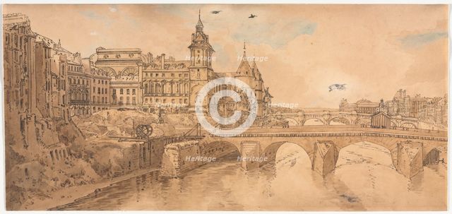 A Selection of Twenty of the Most Picturesque Views in Paris…, 1802. Creator: Thomas Girtin (British, 1775-1802).