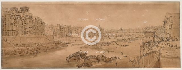 A Selection of Twenty of the Most Picturesque Views in Paris…, 1802. Creator: Thomas Girtin (British, 1775-1802).