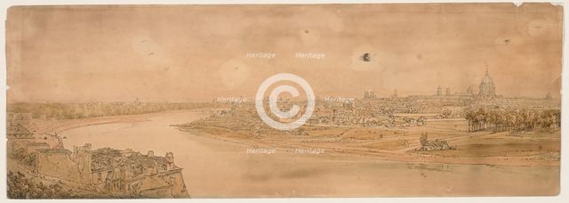 A Selection of Twenty of the Most Picturesque Views in Paris…, 1802. Creator: Thomas Girtin (British, 1775-1802).