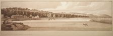 A Selection of Twenty of the Most Picturesque Views in Paris: View of St. Cloud..., 1802. Creator: Thomas Girtin (British, 1775-1802); Frederick Christian Lewis (British, 1779-1856)