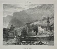 A Series of Subjects from the Works of the Late R. P. Bonington: A Study from Nature..., 1829. Creator: James Duffield Harding (British, 1798-1863)