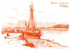 A Sketch at Walberswick 1899
