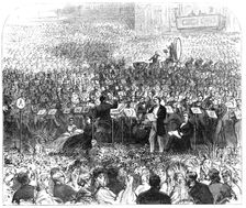A Sketch at the Handel Festival in the Crystal Palace, 1865. Creator: Unknown
