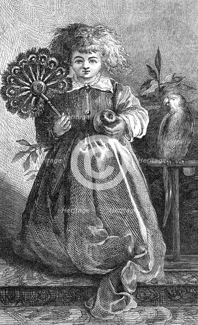 "A Sketch," by Louisa, Marchioness of Waterford, 1871. Creator: Unknown.