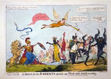 A Sketch for the Regents Speech on Mad-ass-son's Insanity, 1812