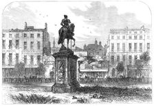 A sketch in Leicester-Square, 1868. Creator: Unknown