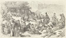 A Sketch on the Downs, 1872. Creator: Aubuste Hilaire Levasseur