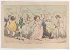 A Skipping Academy, May 20, 1800., May 20, 1800. Creator: Thomas Rowlandson